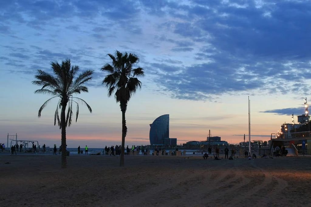 Barceloneta beach 