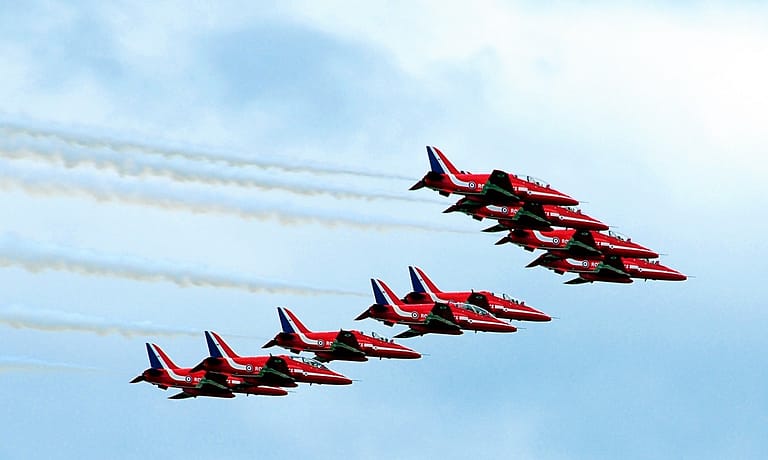 Red Arrows Display Flight Schedule and Tracker